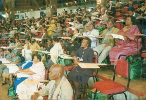 Vice-President Arthur Moody Awori 138 government ministers and delegates
