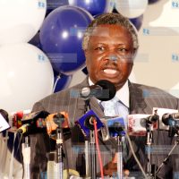 COTU secretary General Francis Atwoli give his presentation