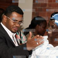 Wangari Maathai and KNCHR Vice chairman Hassan Omar