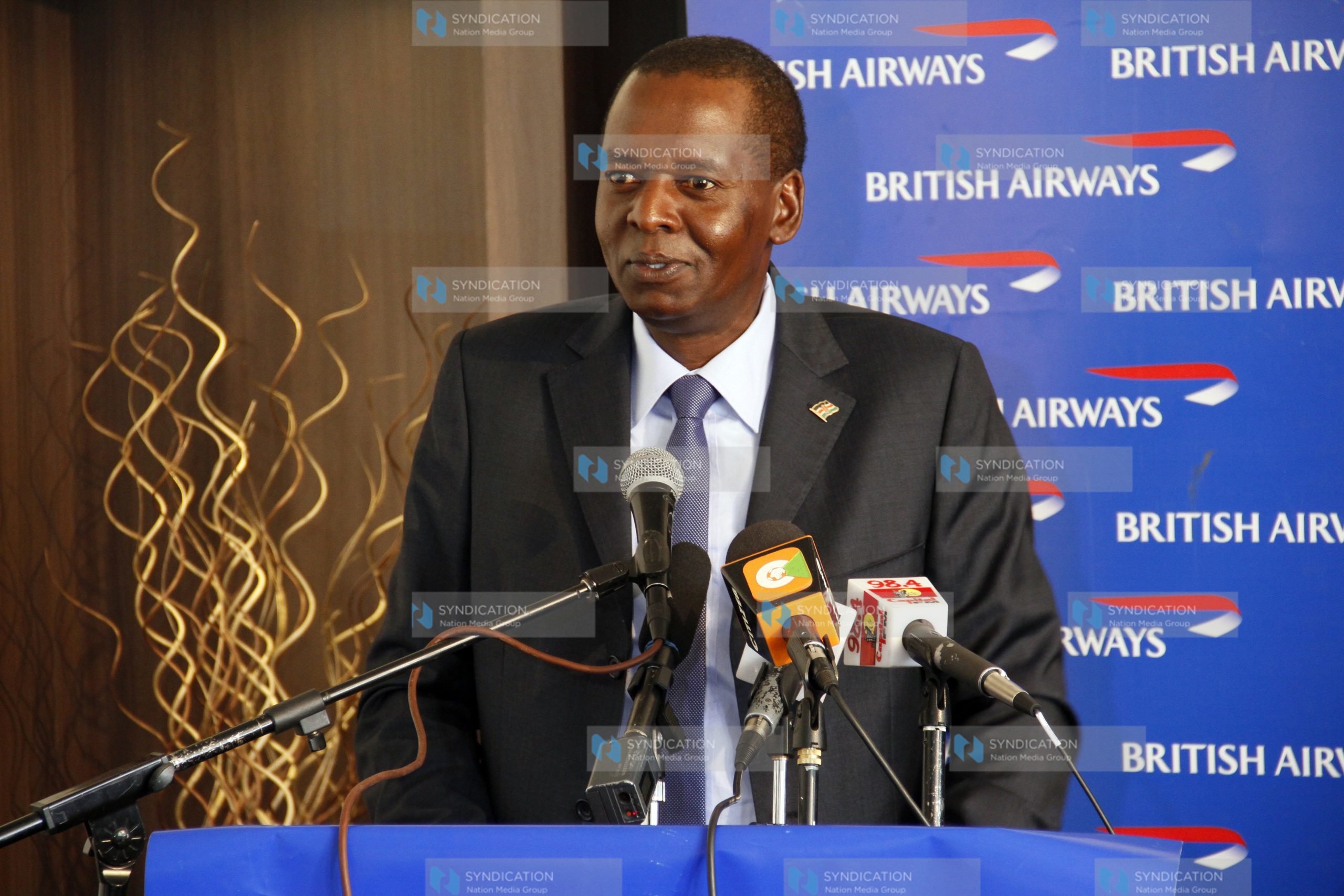 Official re-opening of the British airways Airport Lounge at JKIA