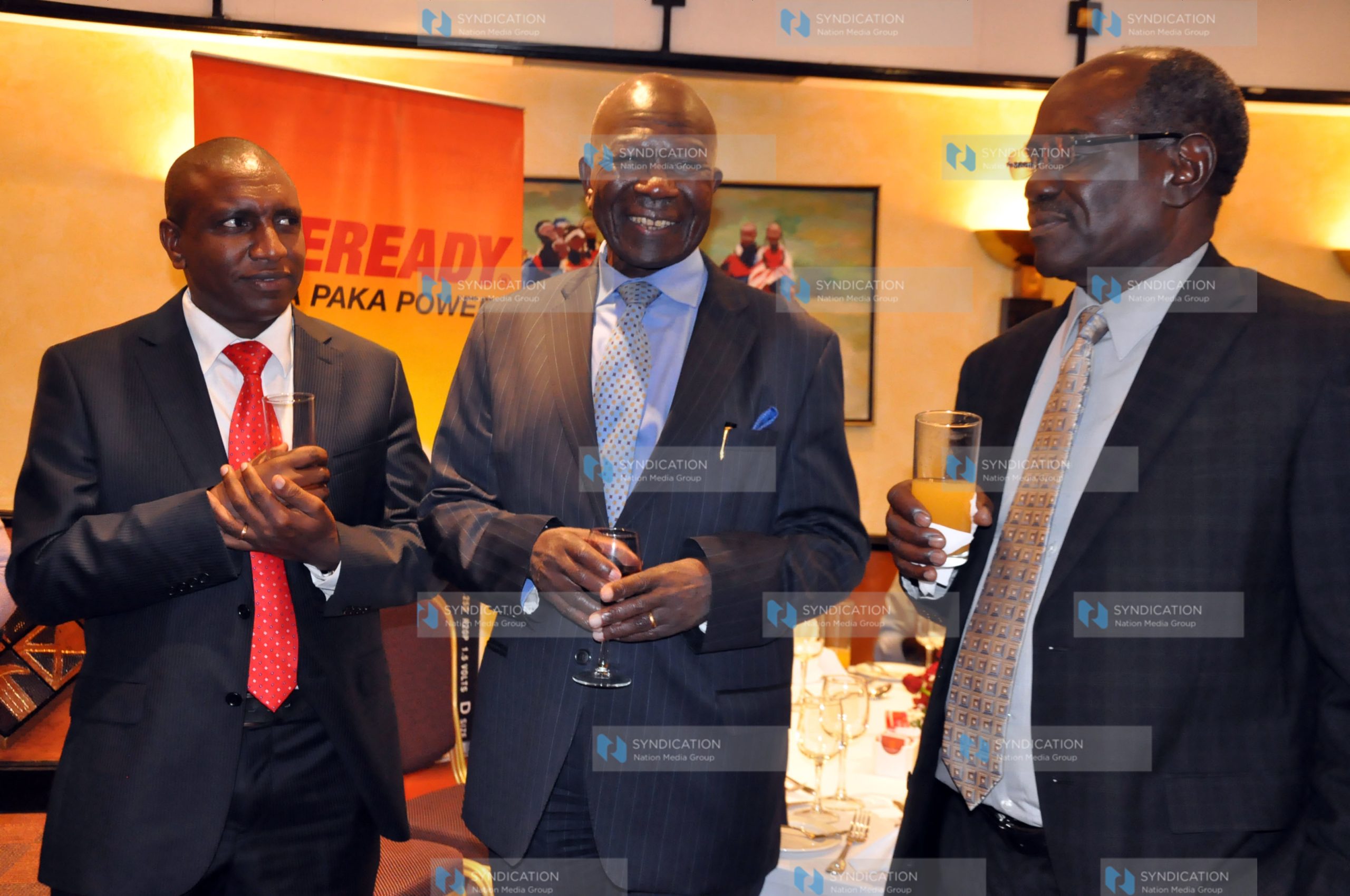 Farewell dinner honoring Awori as chairman of the board of directors