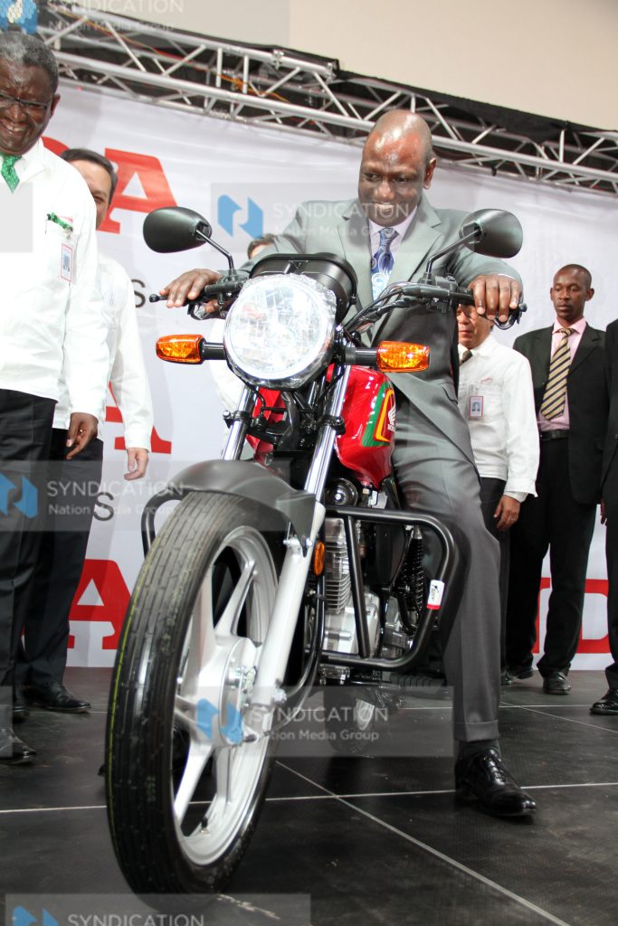 Official launch of the Honda motorcycle plant in Industrial Area