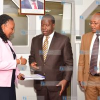 Handover of the Draft Bill on Critical Infrastructure at Telposta Towers in Nairobi