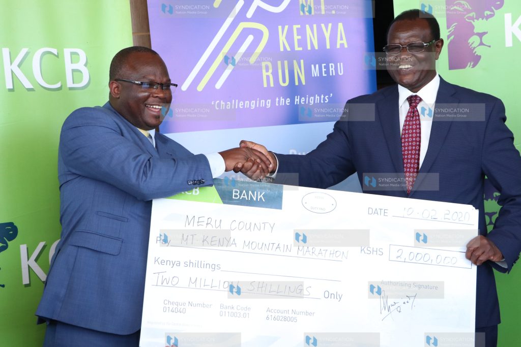Sponsorship of Mt Kenya Run Championship Meru-2020 in Nairobi