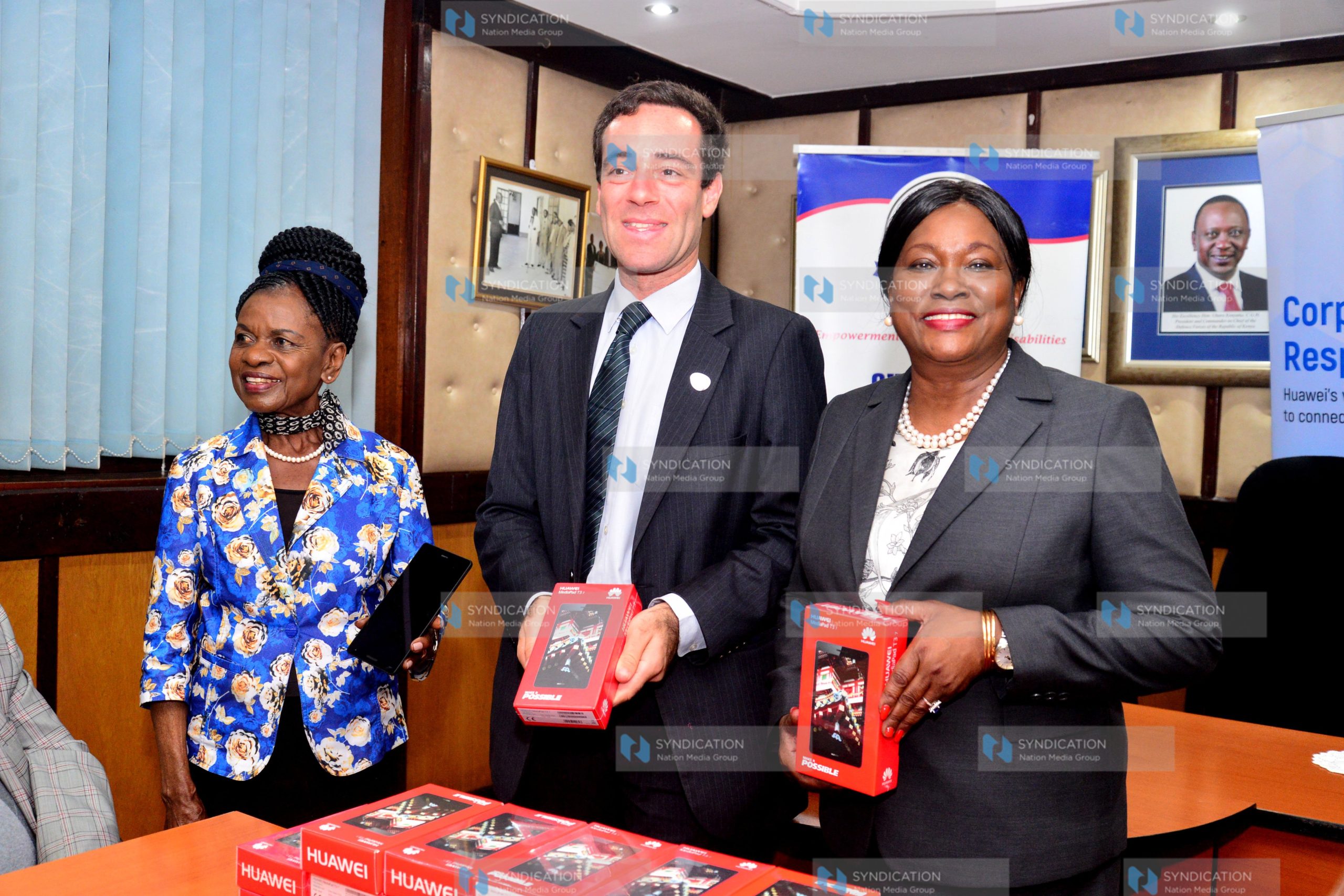 Tablets from Huawei Technologies Kenya