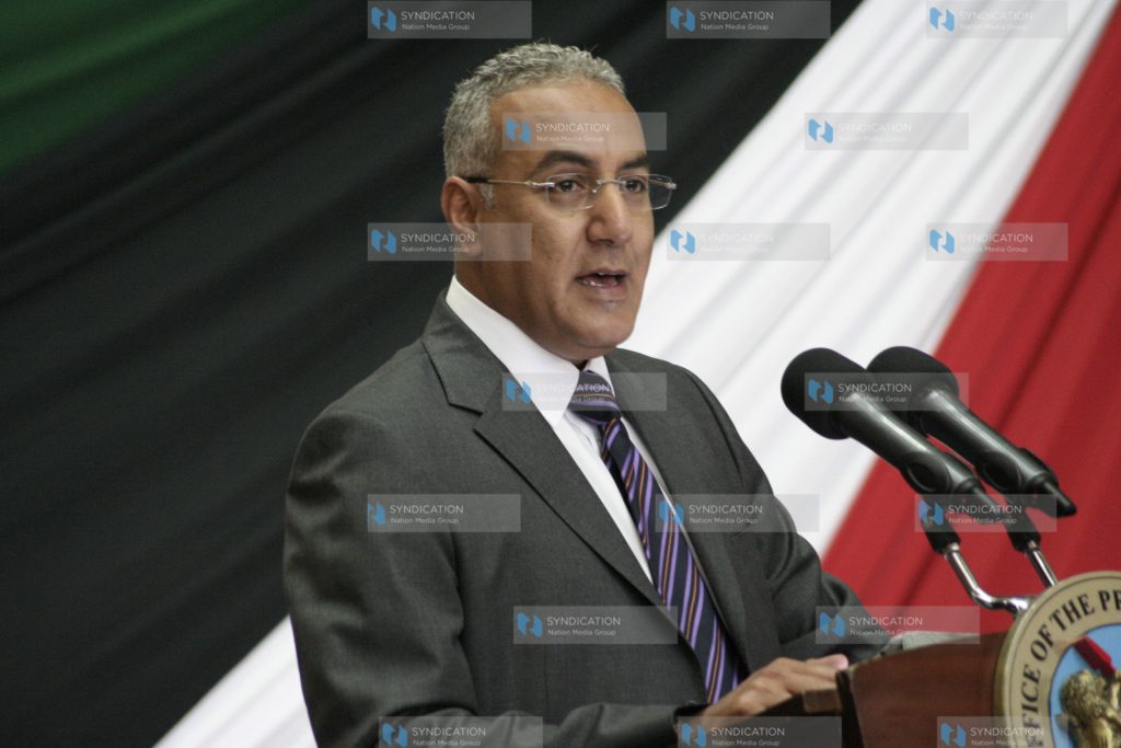 Tourism CS Najib Balala