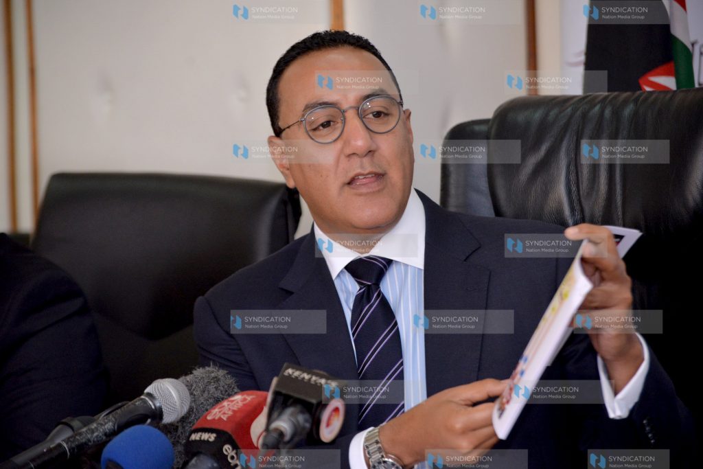 Tourism CS Najib Balala