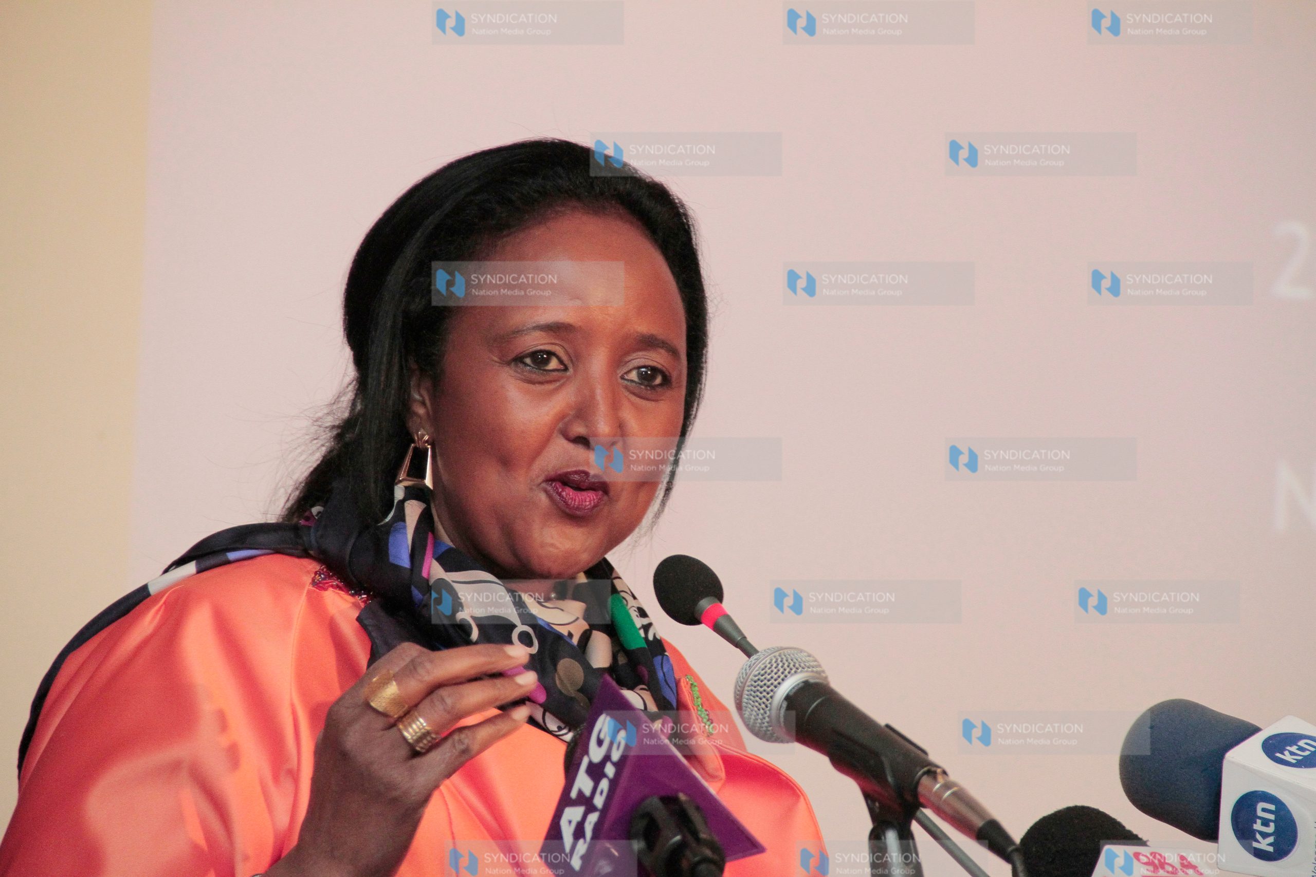 Foreign Affairs CS Amina Mohamed