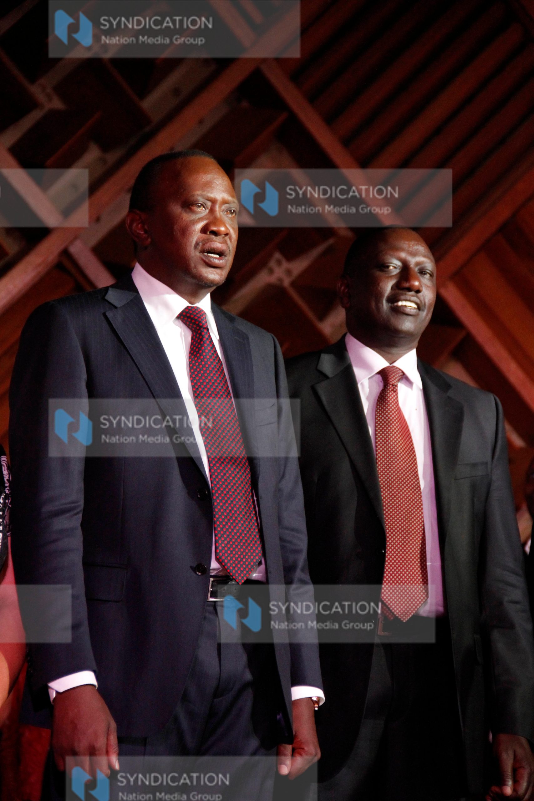 President Uhuru Kenyatta and Vice William Ruto