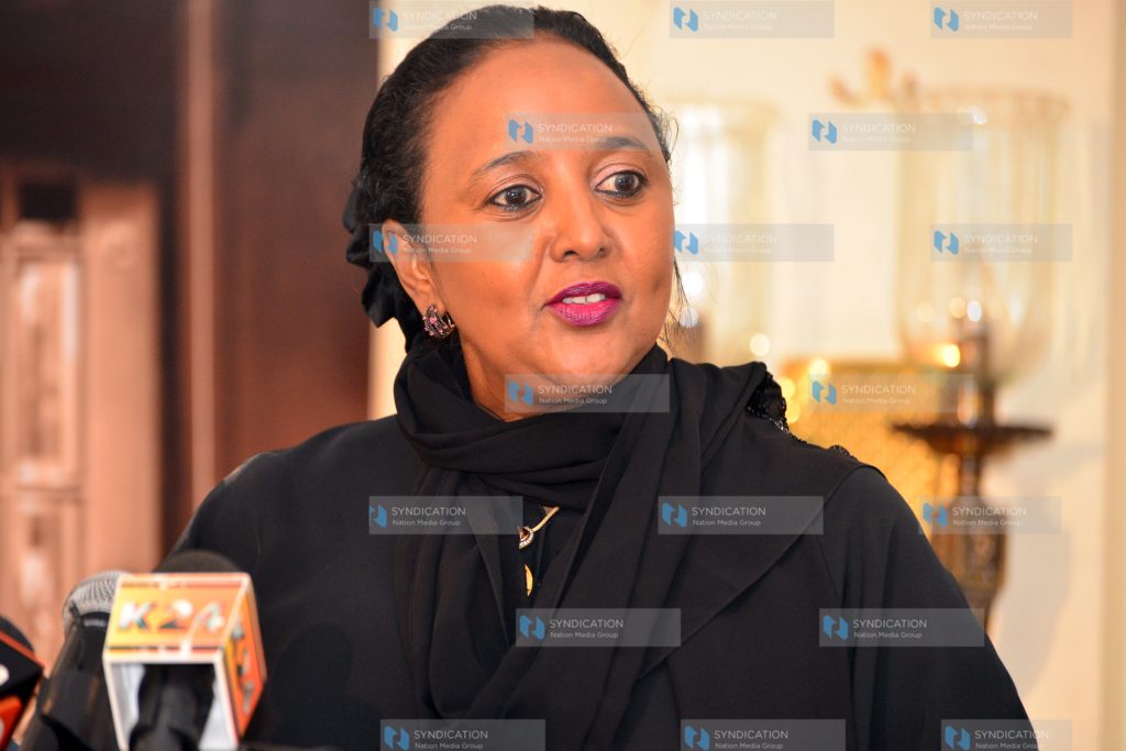 Foreign Affairs CS Amina Mohamed