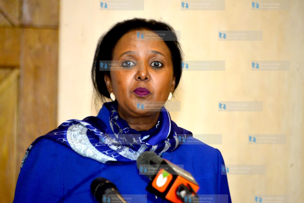 Foreign Affairs CS Amina Mohamed