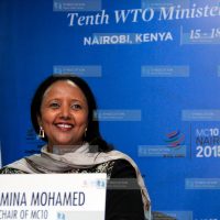 Foreign Affairs CS Amina Mohamed