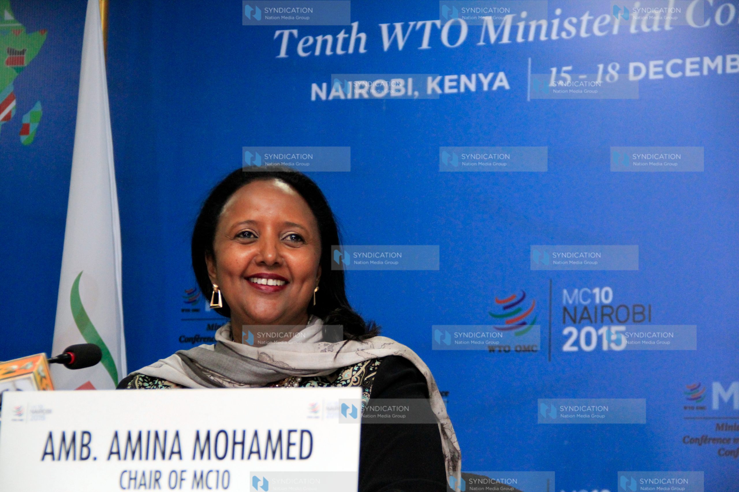 Foreign Affairs CS Amina Mohamed