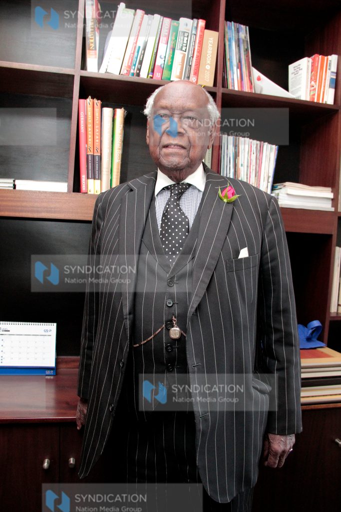 Former Attorney General Charles Njonjo