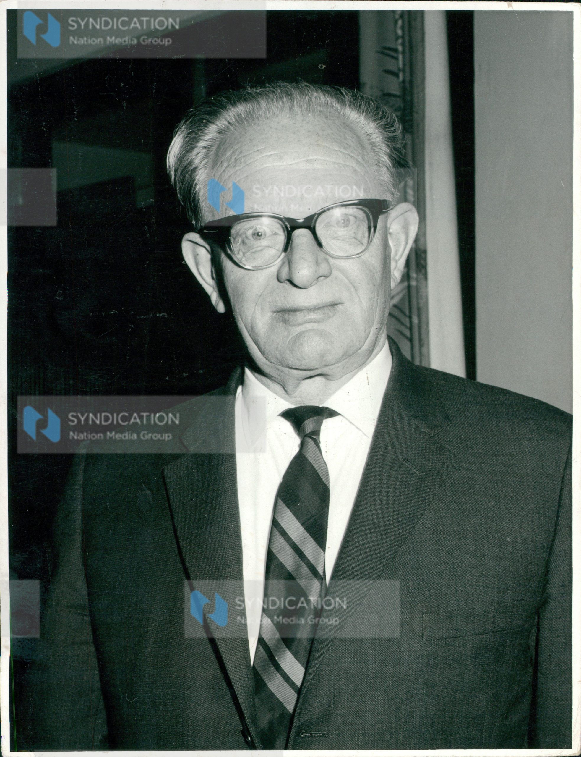 The chairman of the board of the Ford Motor Co., Dagenham, England, Patrick Hennessy