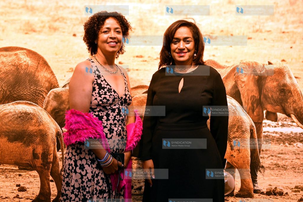 Nairobi County Women Rep Esther Passaris and Wildlife Direct CEO Paula Kahumbu