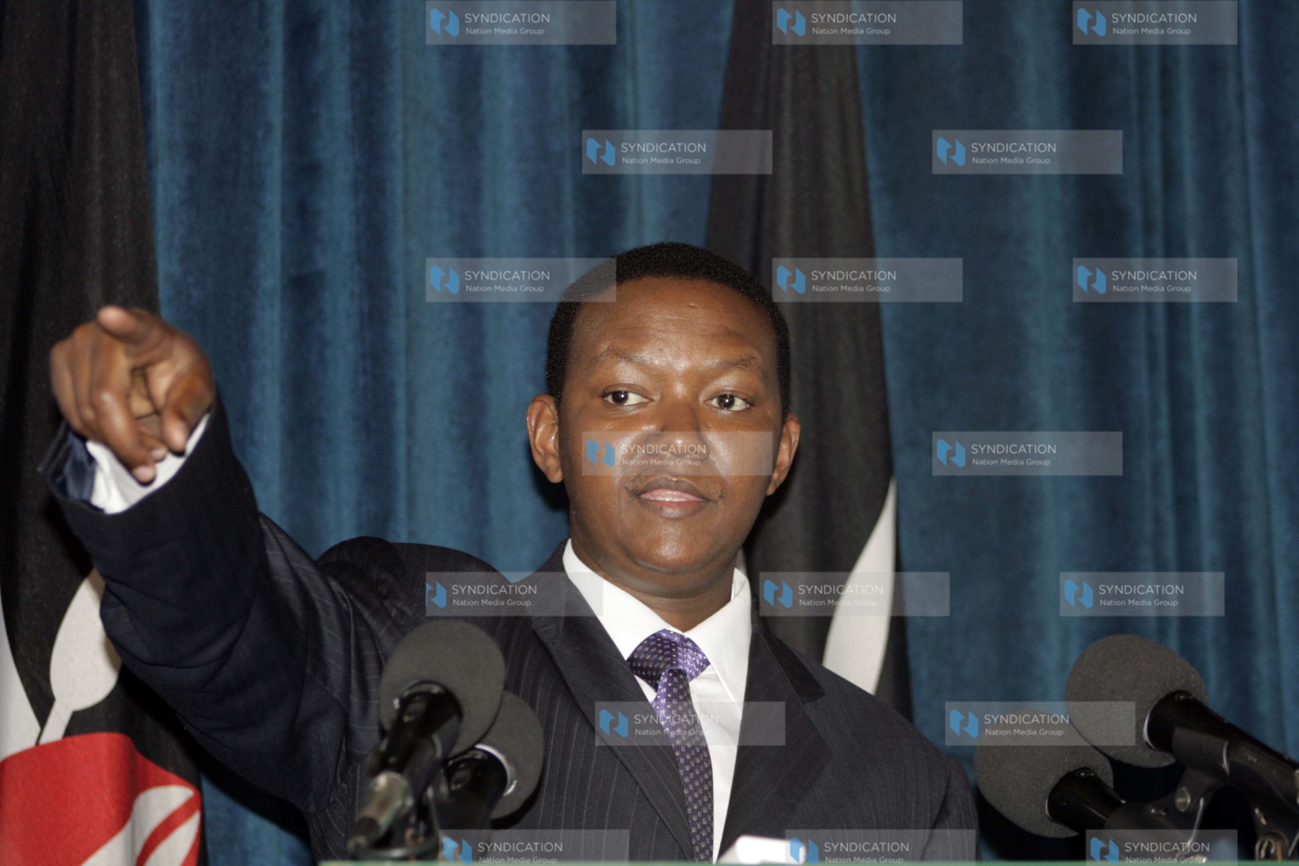 Government spokesman Dr Alfred Mutua