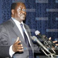 Prime Minister Raila Odinga