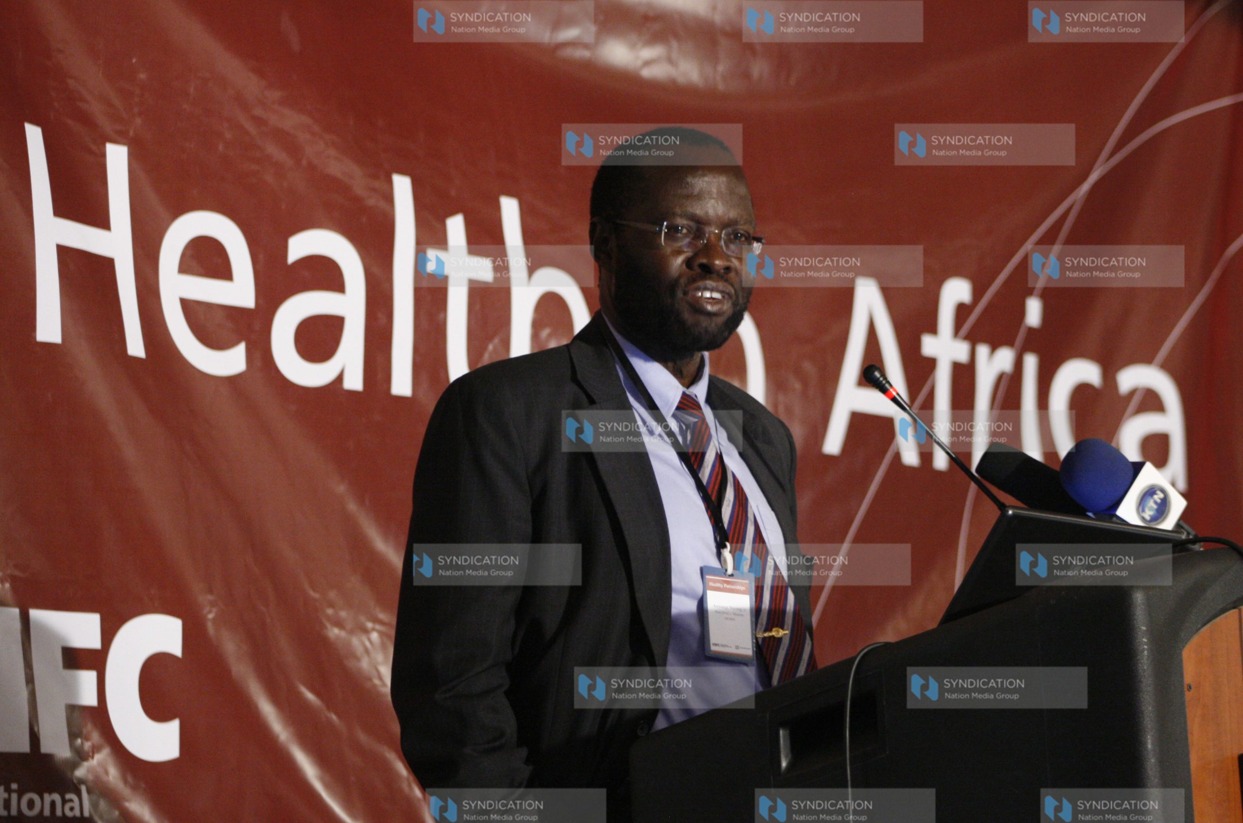 Medical Services Minister Prof Anyang’ Nyong’o