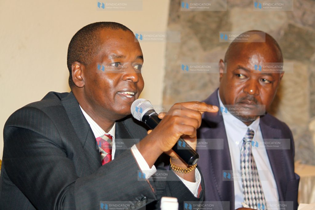 Minister for Transport Amos Kimunya