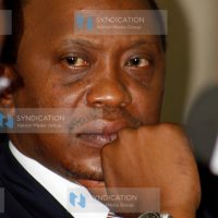 Deputy Prime Minister and minister for Finance Uhuru Kenyatta,