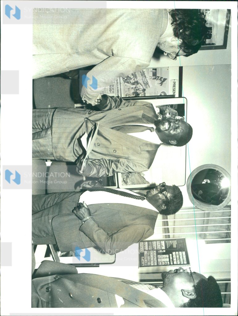 Former detainee Raila Odinga