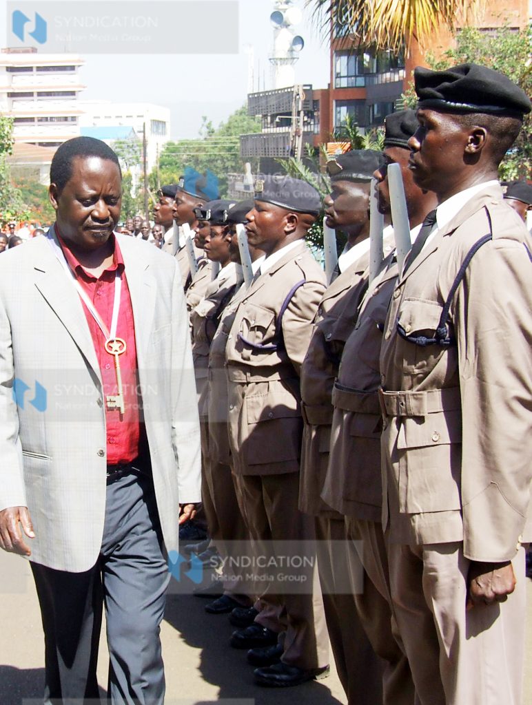 Prime Minister Raila Odinga
