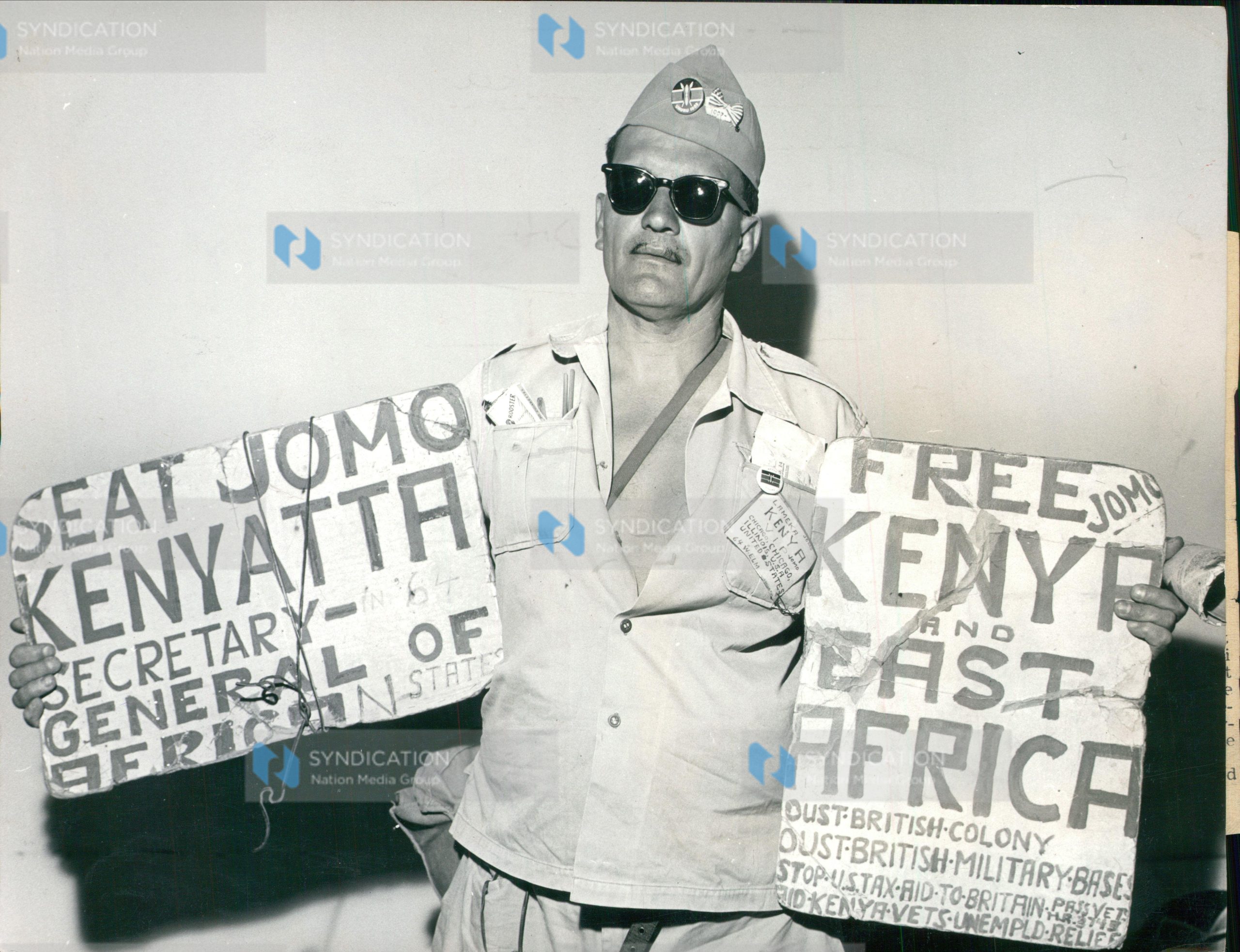 Edward S. Lameka, an American VIP guest