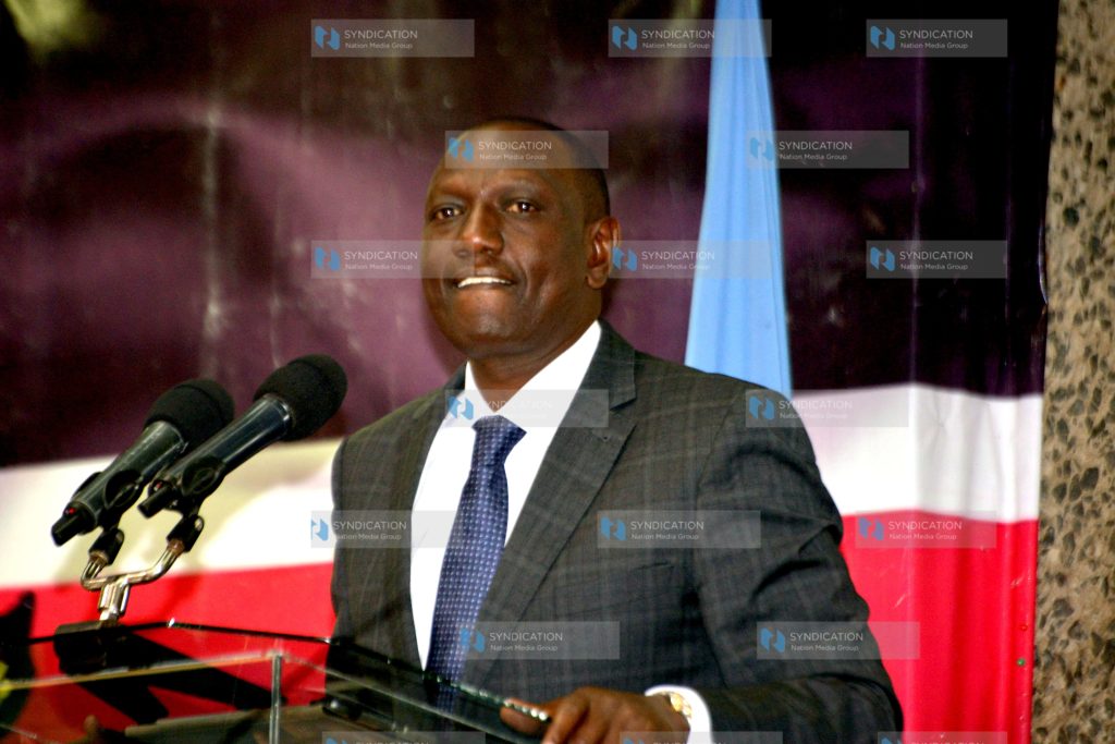 Deputy President William Ruto