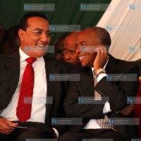 Transport CS Eng. Michael Kamau and Mining CS Najib Balala