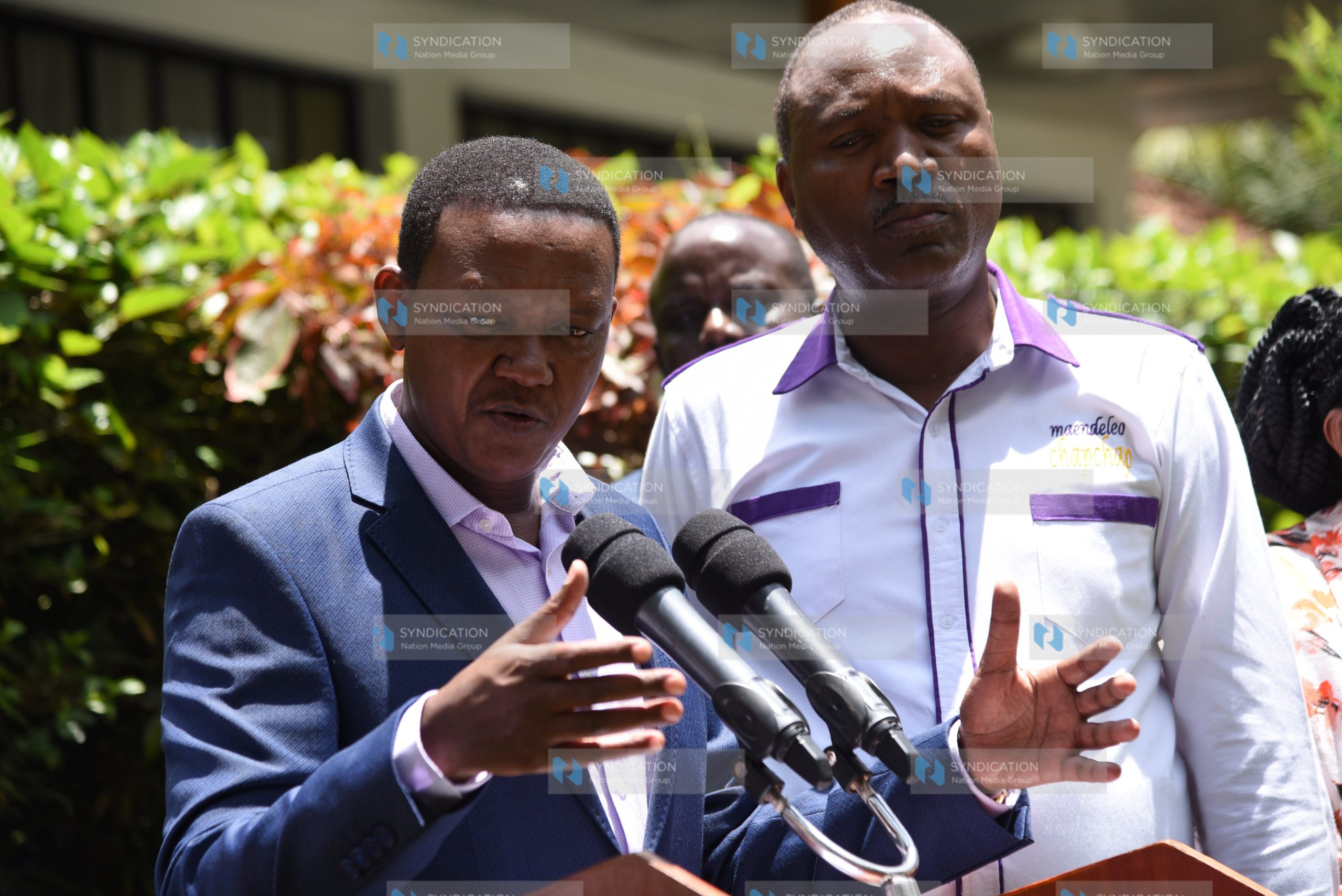 Machakos Governor Alfred Mutua