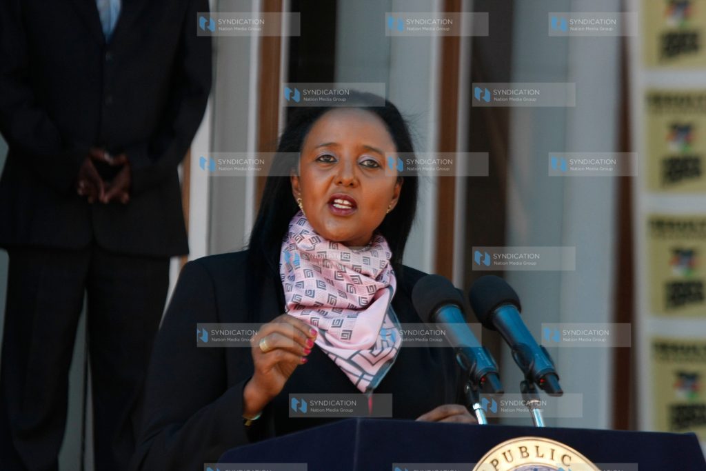 Foreign Affairs CS Ambassador Amina Mohamed