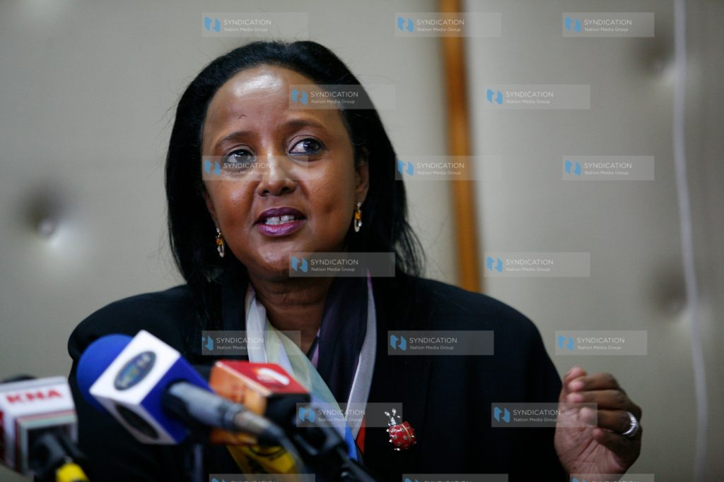 Foreign Affairs CS Amina Mohamed