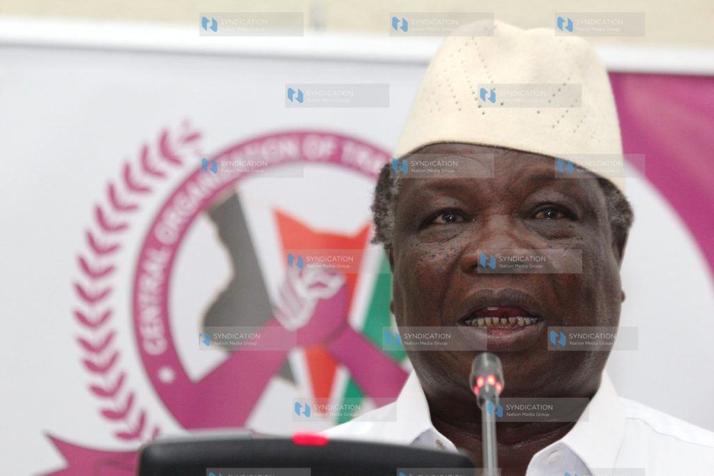 COTU SG Francis Atwoli