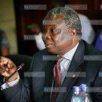 Francis Atwoli before the labour committee