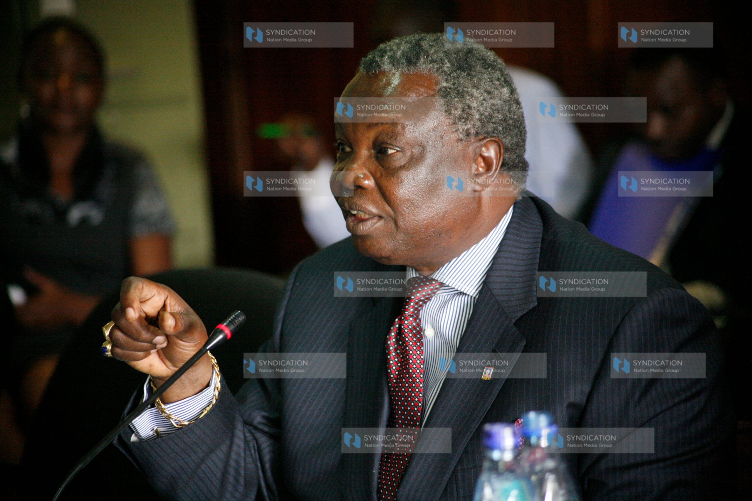 Francis Atwoli before the labour committee