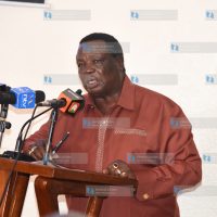 COTU Secretary General Francis Atwoli addressing journalists