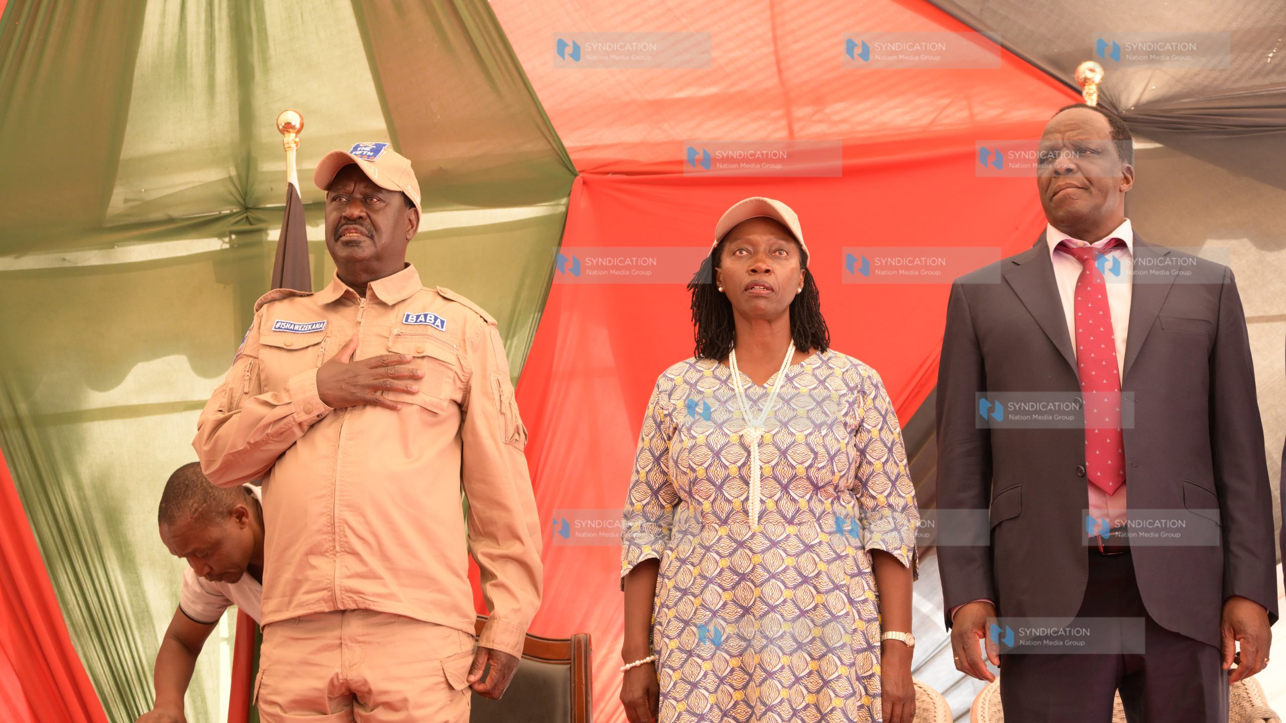 Media briefing at Jaramogi Oginga Odinga Foundation Centre