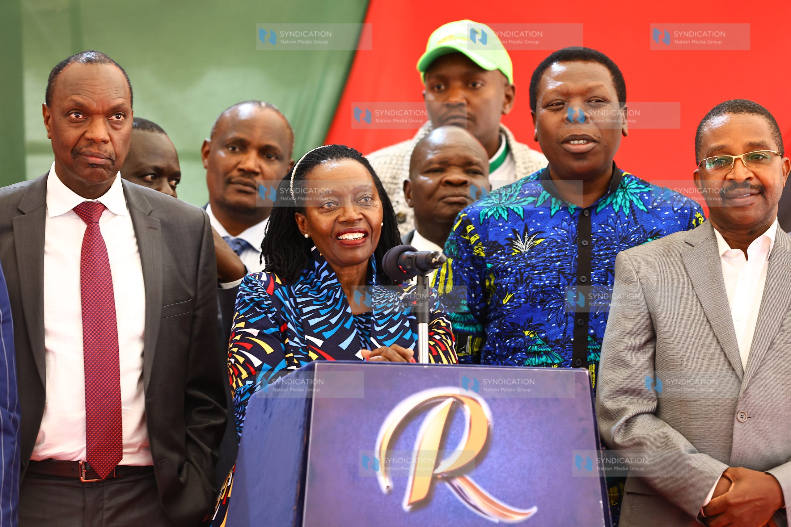 Azimio presser at the Jaramogi Oginga Odinga Foundation