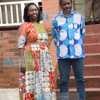 Martha Karua and Wiper Party leader Kalonzo Musyoka are pictured