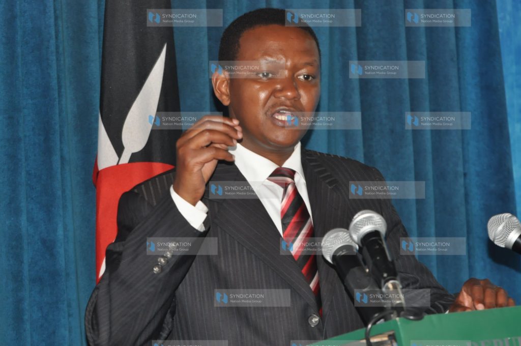 Government Spokesperson Alfred Mutua