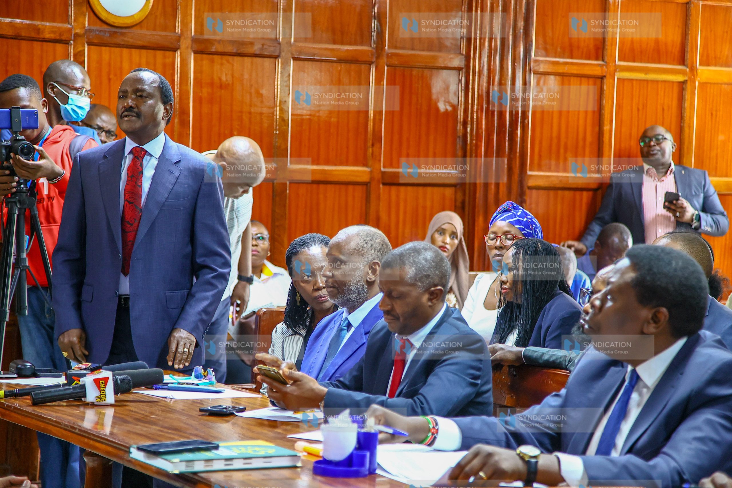 Anti-abduction protestors