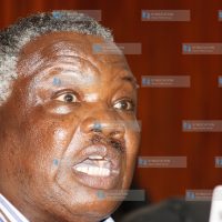 Mr Francis Atwoli addresses Journalists at Solidarity Buildings