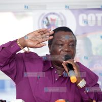 Francis Atwoli during the International Labour Organization conference