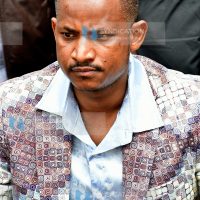 Babu Owino in attendance at New Kihumbuini Primary School in Kangemi