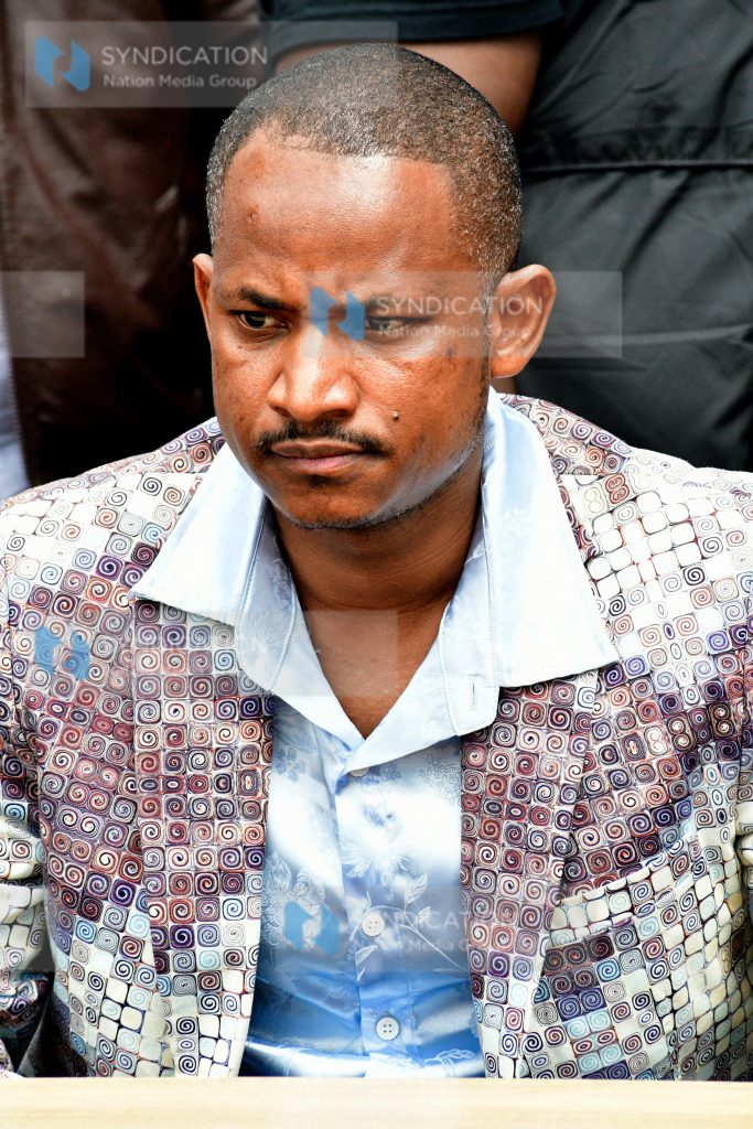 Babu Owino in attendance at New Kihumbuini Primary School in Kangemi