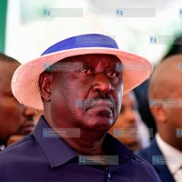 Raila at candle lightning vigil