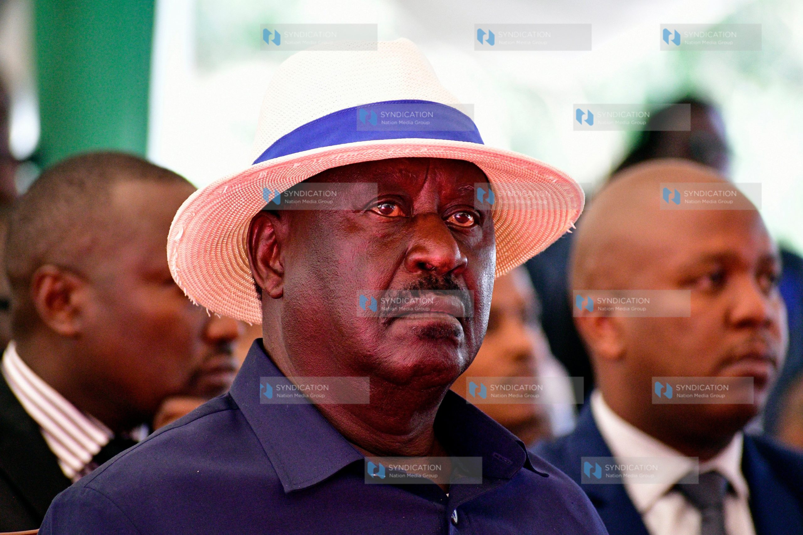 Raila at candle lightning vigil