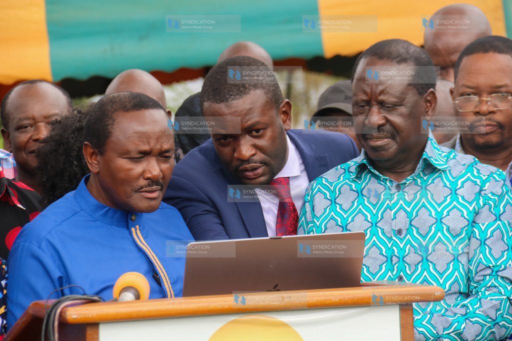 Naming of the coalition's Parliamentary Group for bipartisan negotiation