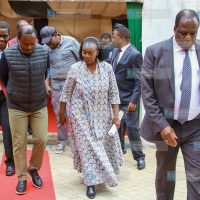 press briefing at Jaramogi Oginga Odinga Foundation